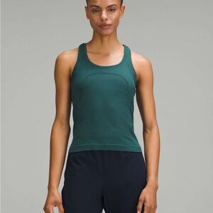 lululemon Swiftly Tech Racerbank Tank 2.0 Race Length Green